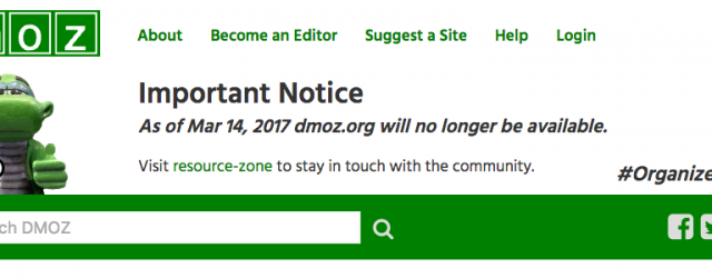DMOZ-The open Directory