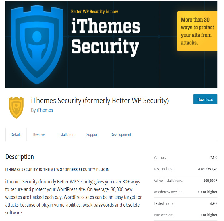  iThemes Security: