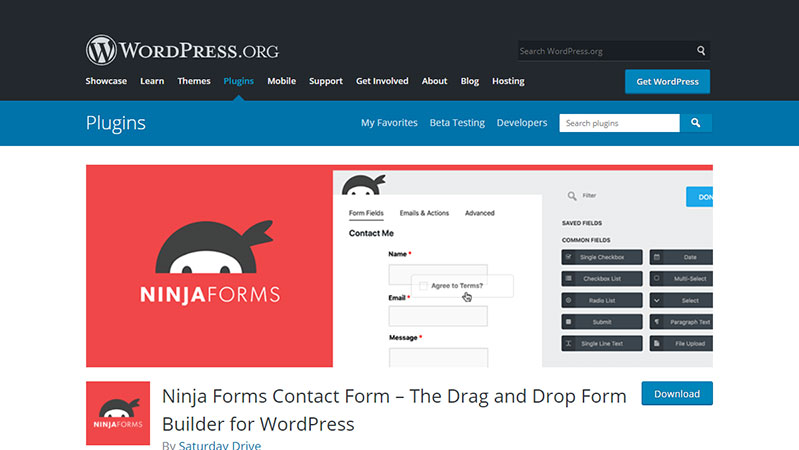 Ninja Forms Contact Form