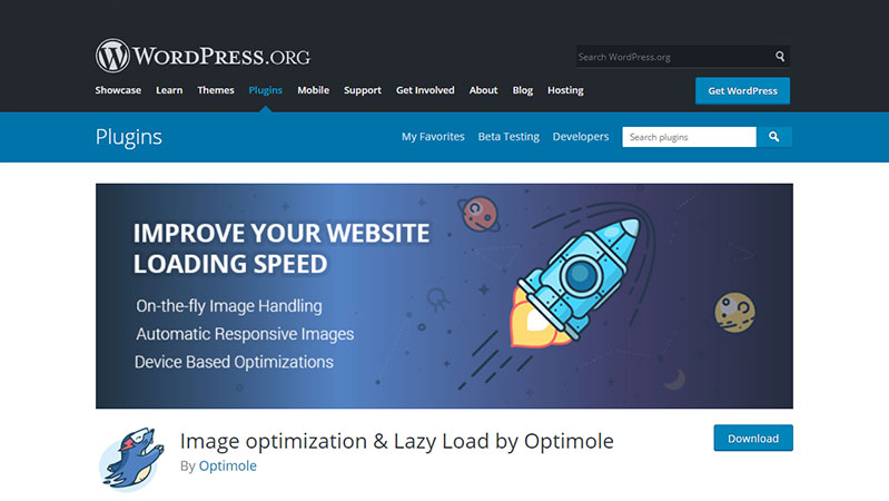 Optimole  :  Best Free WordPress  Plugin for Image optimization & Lazy Load