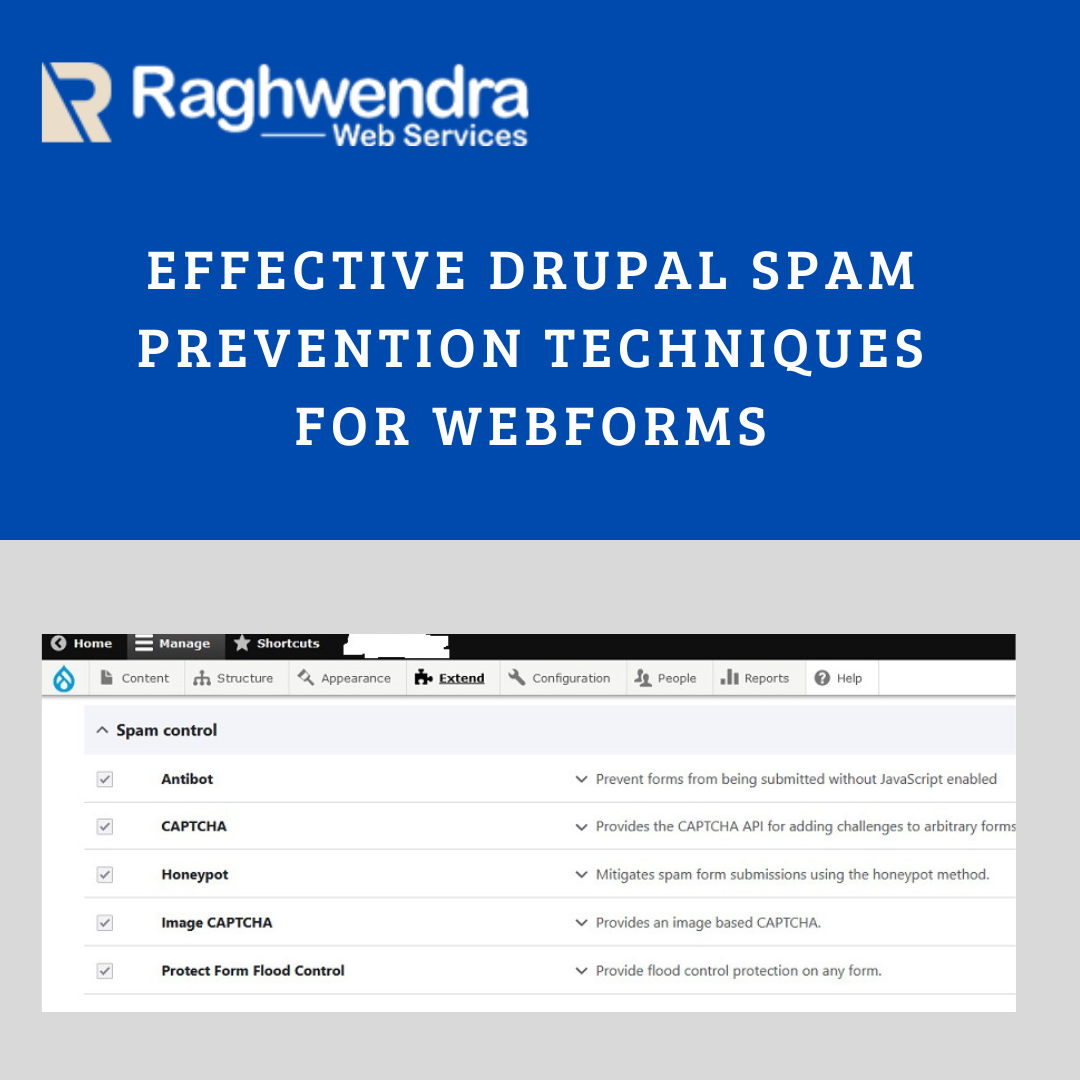Effective Drupal 10 Webforms Spam Prevention Modules
