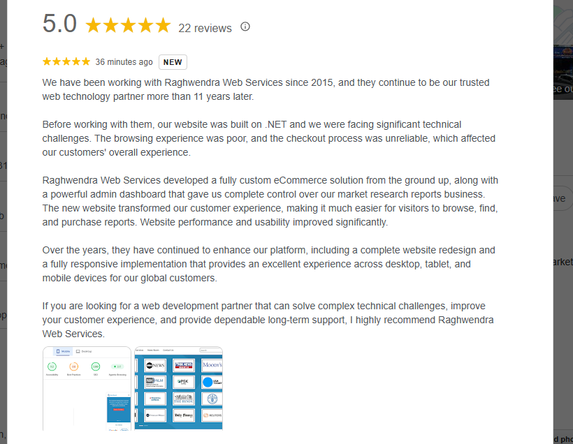 Testimonial by Renub Reasearch 